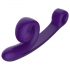 Snail Vibe Curve - 2in1 clitoris vibrator (paars)