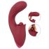 Javida - 3-in-1 tongvibrator (rood)