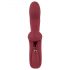 Javida Dubbele Functie Rabbit - oplaadbare clitoris vibrator (rood)