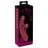 Javida Dubbele Functie Rabbit - oplaadbare clitoris vibrator (rood)