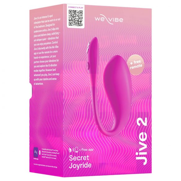 We-Vibe Jive 2 - smart vibrator ei roze