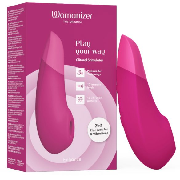 Womanizer Enhance - luchtdruk clitoris stimulator (roze)