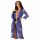 Obsessive Cobaltess - kanten kimono (blauw) - L/XL