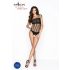 Passion BS035 - bandjes, open net body (zwart) - S-L