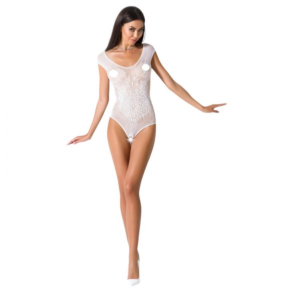 Passion BS064 - Open Net Body (Wit) - S-L