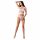 Passion BS083 - Open witte body met gaten - S-L