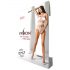 Passion BS083 - Open witte body met gaten - S-L