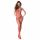 Passion BS102 - Open net catsuit (rood) - S-L