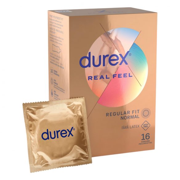 Durex Real Feel - Latexvrij condoom (16 stuks)