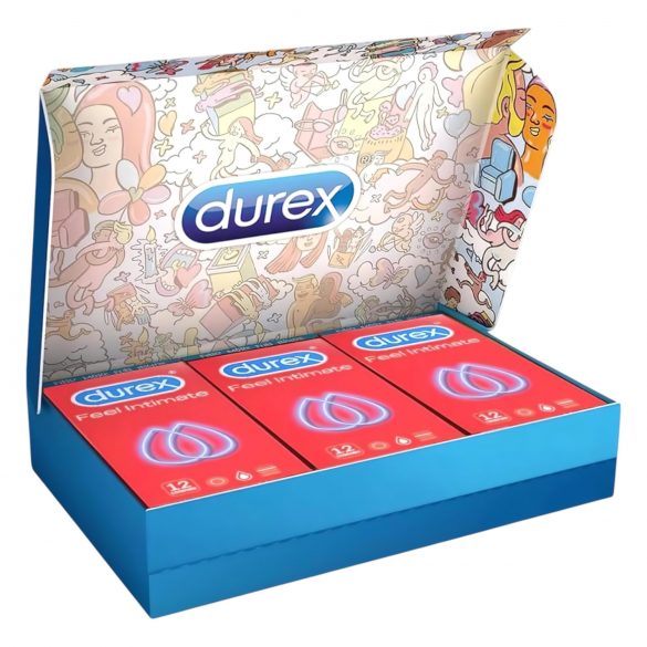 Durex Feel Intimate - Dunne Condooms Pakket (3x12 stuks)