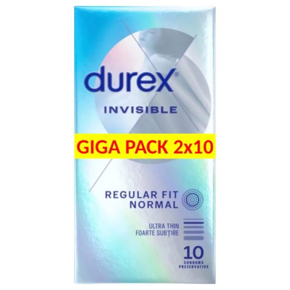 Durex Invisible Extra Gevoelig - ultradunne condooms (20 stuks)