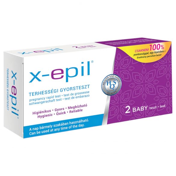 X-Epil - zwangerschapstest (2 stuks)