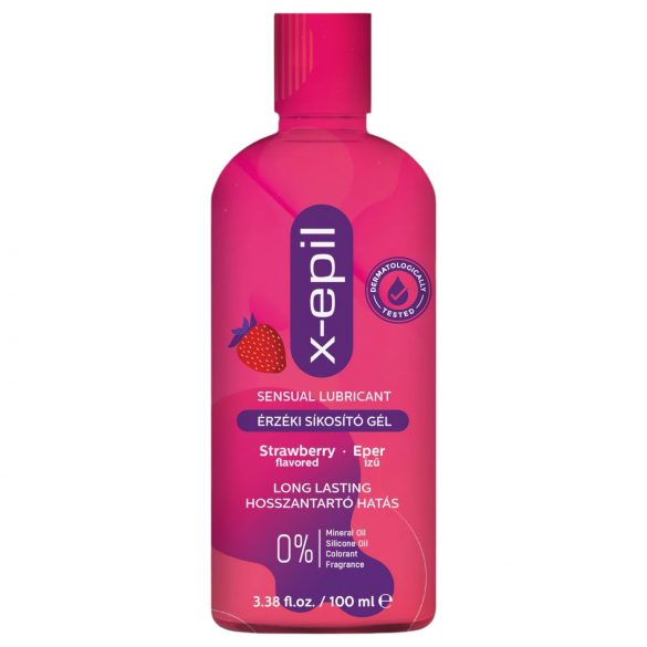 X-Epil - Sensuele Aardbei Glijmiddel (100ml)