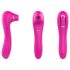 WEJOY Allen - oplaadbare vaginale en clitoris vibrator (roze)