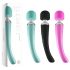 Love Magic Elegance Wand - oplaadbaar, zwarte massager vibrator