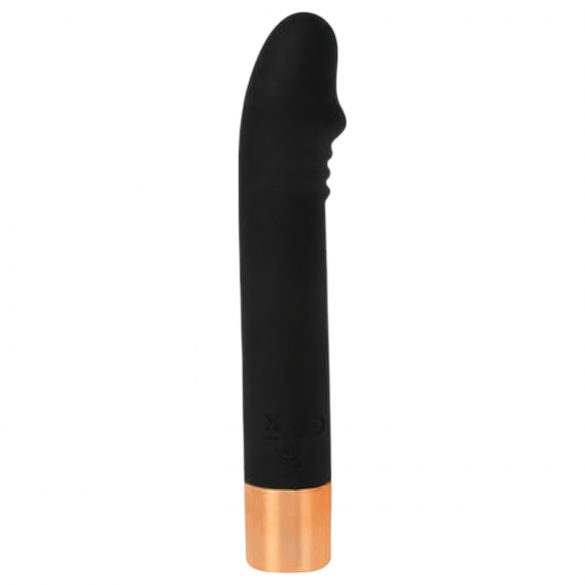 Charming Vibe Dick - Oplaadbare G-spot vibrator (zwart)