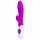 Pretty Love Snappy - waterdichte G-spot vibrator met clitorisstimulatie (paars)