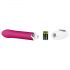 Pretty Love Daniel - waterdichte G-punt vibrator (roze-wit)