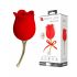 Pretty Love Rose Lover - 2-in-1 clitorisstimulator (rood)