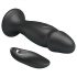 MR. PLAY - oplaadbare anale vibrator met afstandsbediening (zwart)