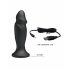 MR. PLAY - oplaadbare anale vibrator met afstandsbediening (zwart)