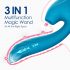 Vibeconnect - waterdichte G-spot vibrator en clitoris stimulator (blauw)