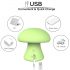 Magic Mushroom - oplaadbare gezichtsmassager (groen)