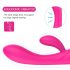 Sex HD Muses - oplaadbare, waterdichte verwarmde vibrator (roze)