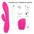 Sex HD Muses - oplaadbare, waterdichte verwarmde vibrator (roze)