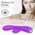 Sex HD Muses - oplaadbaar, waterproof verwarmende vibrator (paars)