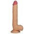 Lovetoy King-Size - levensechte dildo met zuignap - 25cm (natuurlijk)