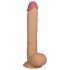 Lovetoy King-Size - levensechte dildo met zuignap - 25cm (natuurlijk)