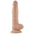 Lovetoy Real Extreme - Zuignap dildo - 21cm (natuurlijk)