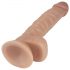 Lovetoy Real Extreme - Zuignap dildo - 21cm (natuurlijk)