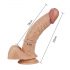 Lovetoy Real Extreme G-spot dildo - 21cm (naturel)