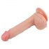 Lovetoy Nature Cock - levensechte dildo met zuignap - 21cm (natuur)