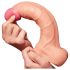 Lovetoy Nature Cock - levensechte dubbele dildo - 25cm (natuurlijk)