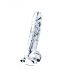 Lovetoy Flawless Clear - zuignap dildo - 19cm (transparant)