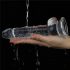 Lovetoy Flawless Clear - zuignap dildo - 19cm (transparant)