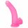 Lovetoy Jelly Studs - levensecht dildo 20cm (roze)