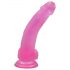 Lovetoy Jelly Studs - levensecht dildo 20cm (roze)