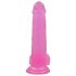 Lovetoy Jelly Studs - levensecht dildo 20cm (roze)