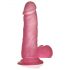 Lovetoy Jelly Studs - realistische dildo met zuignap - 15cm (roze)