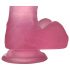 Lovetoy Jelly Studs - realistische dildo met zuignap - 15cm (roze)