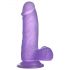 Jelly Studs Dildo - Levensecht 15cm (Paars)