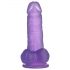 Jelly Studs Dildo - Levensecht 15cm (Paars)