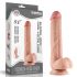 Lovetoy Sliding-Skin - dubbele laag dildo - 23cm (natuurlijk)