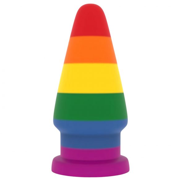 Lovetoy Prider - anale plug 15cm (regenboog)