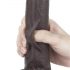 Lovetoy Sliding-Skin - 23cm dubbel-laagse dildo (bruin)