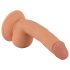 Mr. Rude - 18 cm levensechte dildo met zuignap (naturel)